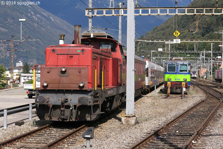 FFS Bm 4/4 18441 e BLS Re 420 501-9